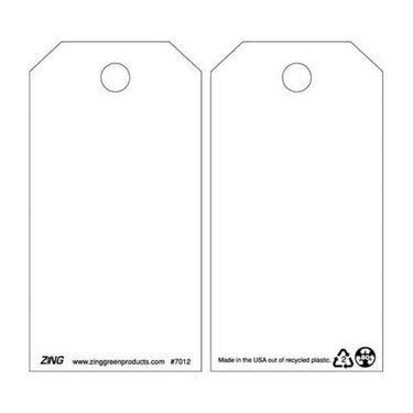 ZING Eco Safety Tag, 10/Pack- Model 7012